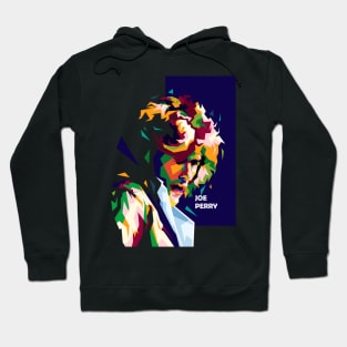 Joe Perrry Pop Art Style Hoodie